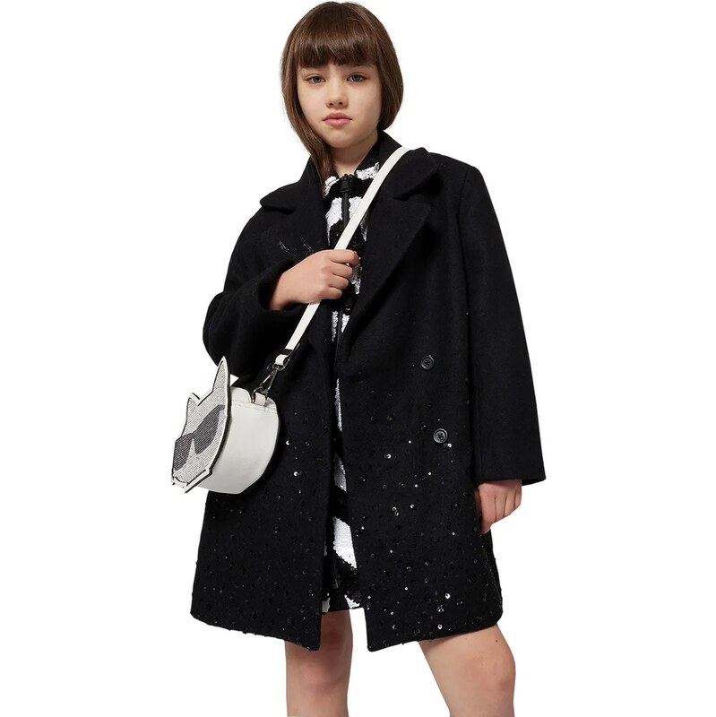 Detský kabát Karl Lagerfeld 65773944