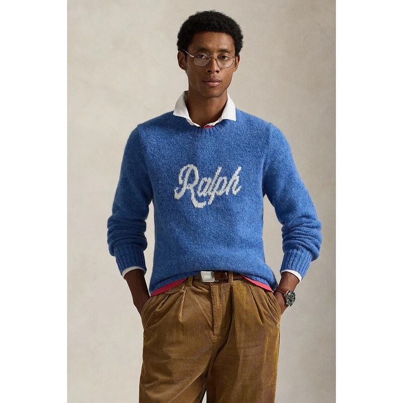 Sveter s prímesou vlny Polo Ralph Lauren 65773785