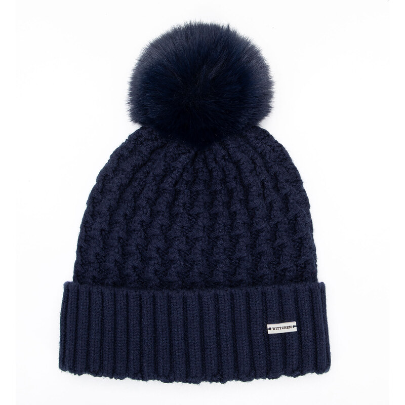 Wittchen Dámska čiapka s lesklým brmbolcom – štýl a komfort na zimu 66067241