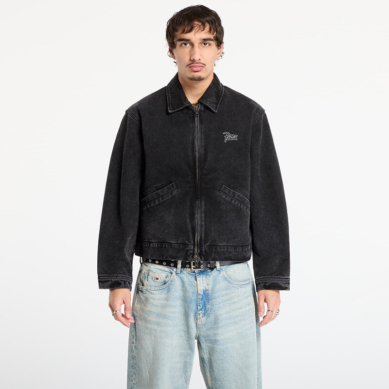 Bunda Patta Washed Canvas Jacket UNISEX Black M 65720225
