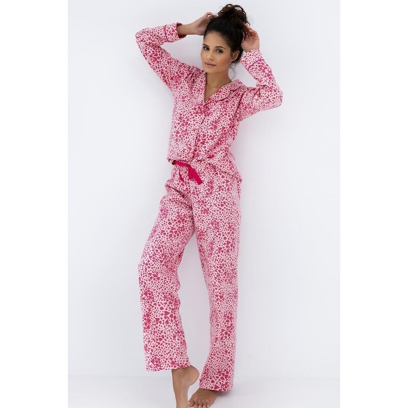 Sensis dámske pyžamo Giuliana - flanelová bavlna 65846522