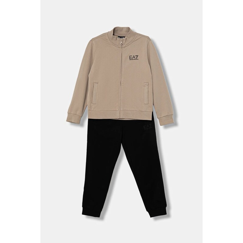 Detská bavlnená tepláková súprava EA7 Emporio Armani 65764757