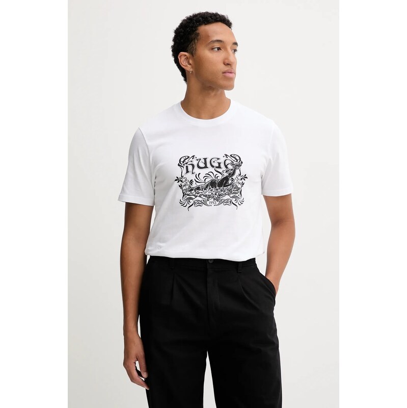 Bavlnené tričko HUGO Diwom 65763306