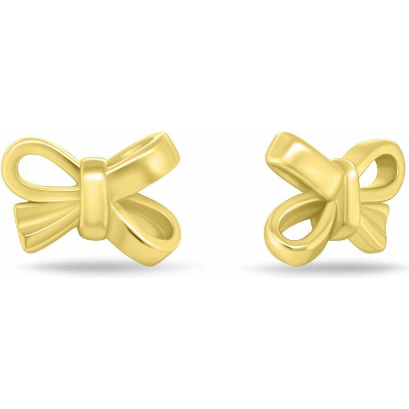 Brilio Silver Pozlátené náušnice Mašličky EA1206Y 66593185