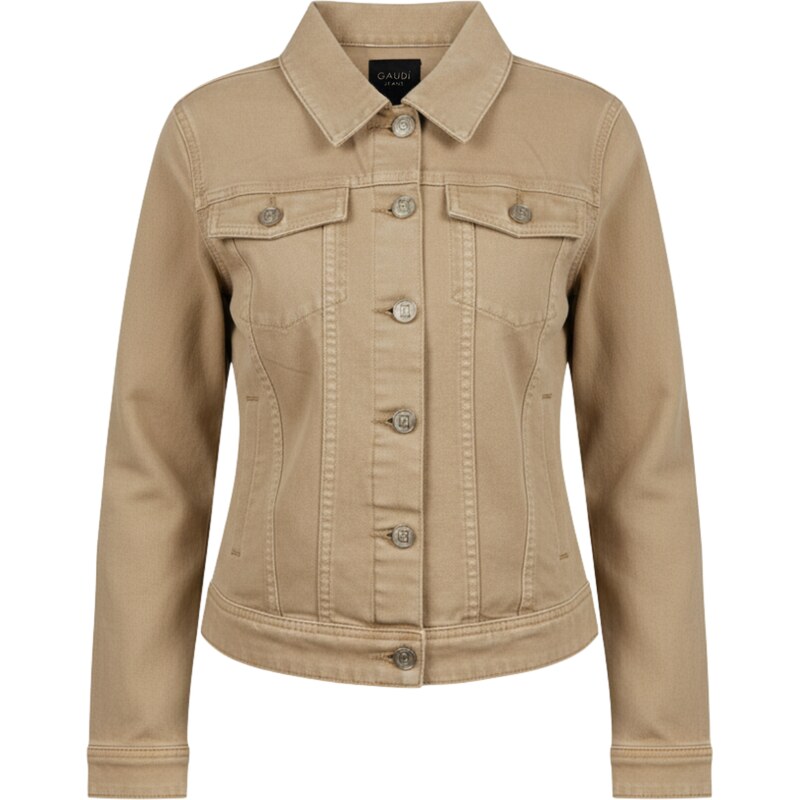 GAUDI Jeans Beige rifľová bunda 65765596