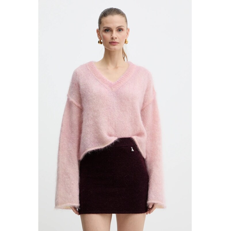 Sveter s prímesou moheru Pinko 65773794