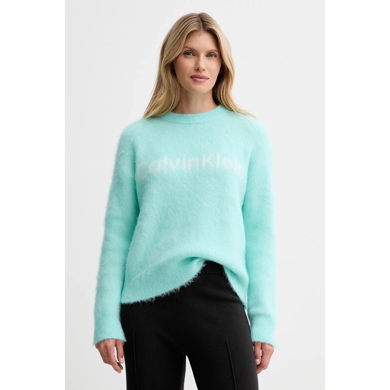 Sveter s prímesou vlny Calvin Klein 65773793