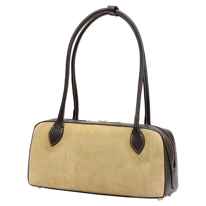 Kožená kabelka Luka béžová KZ2258842 65766391