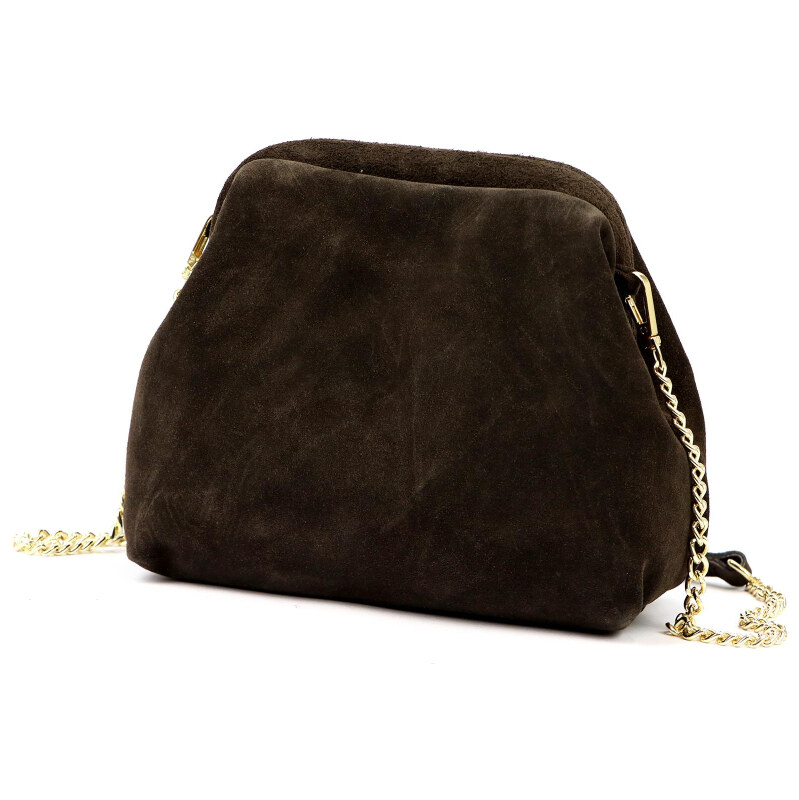 Kožená kabelka Luka hnedá KZ2258709 65766423