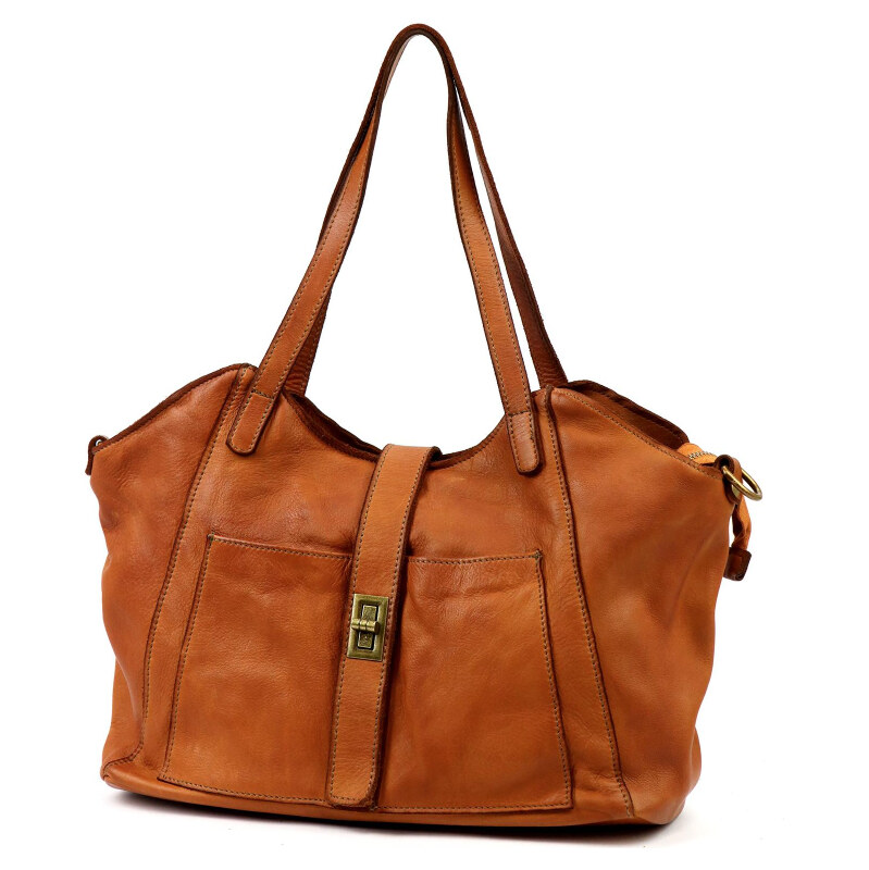 Kožená kabelka VS hnedá KZ2258347 65766429