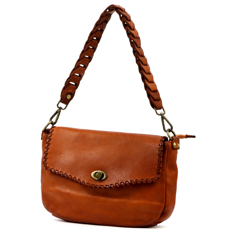 Kožená kabelka VS hnedá KZ2258349 65766431