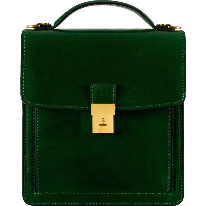 Glara Malá kožená taška do ruky aj cez rameno Premium 65766912