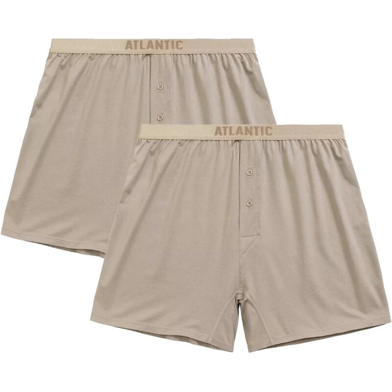 Pánske šortky 2 pack 005 beige - Atlantic 65768400