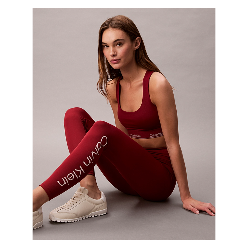 Calvin Klein MODERN SPORT HIGH RISE 7/8 LEGG Fall Berry 65768742