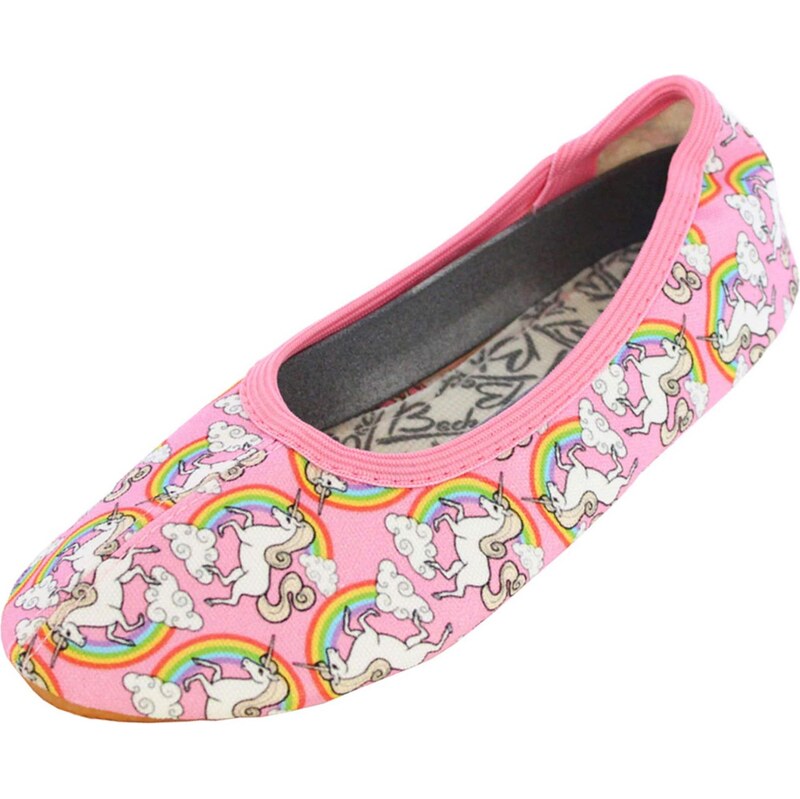 BECK Baleríny zmiešané farby / ružová 65772337