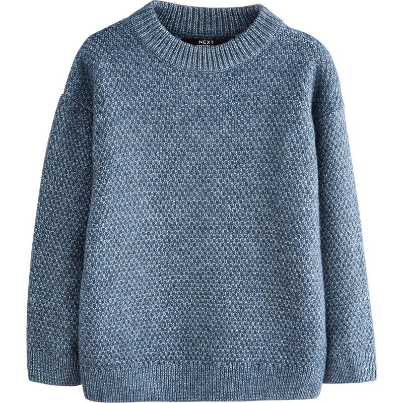 Next Sveter modrá melírovaná 65891802