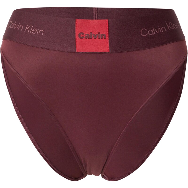 Calvin Klein Underwear Bikinové nohavičky farba lesného ovocia 65773933