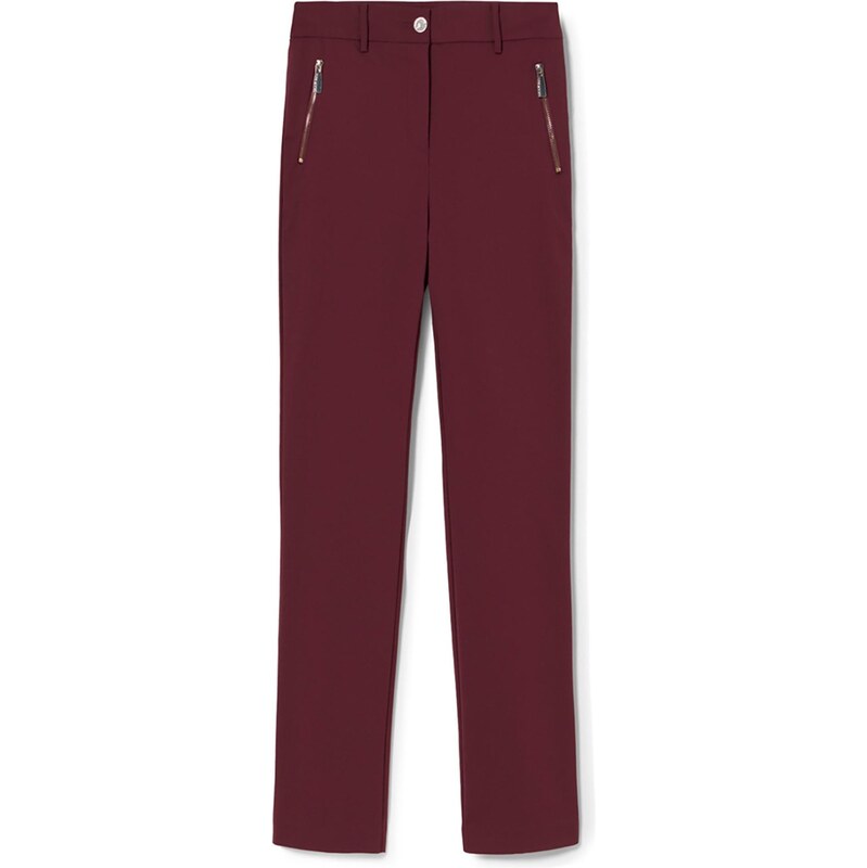 Lola Casademunt Nohavice zlatá / bordová 65884039