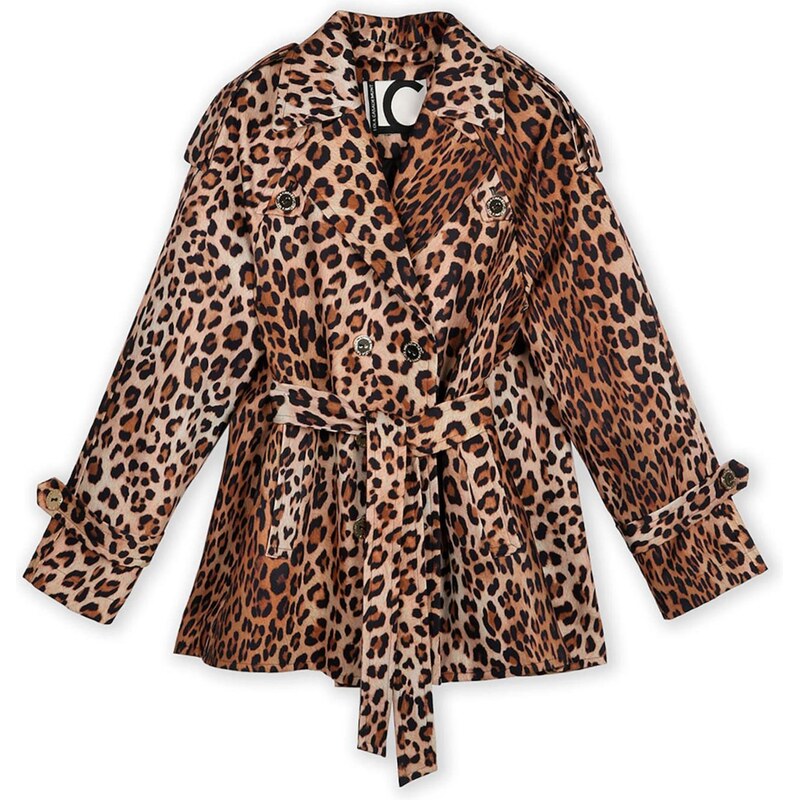 Lola Casademunt Prechodný kabát béžová / hnedá / čierna 65884366