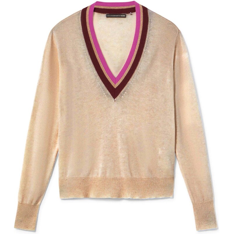 Lola Casademunt Sveter béžová 65884227