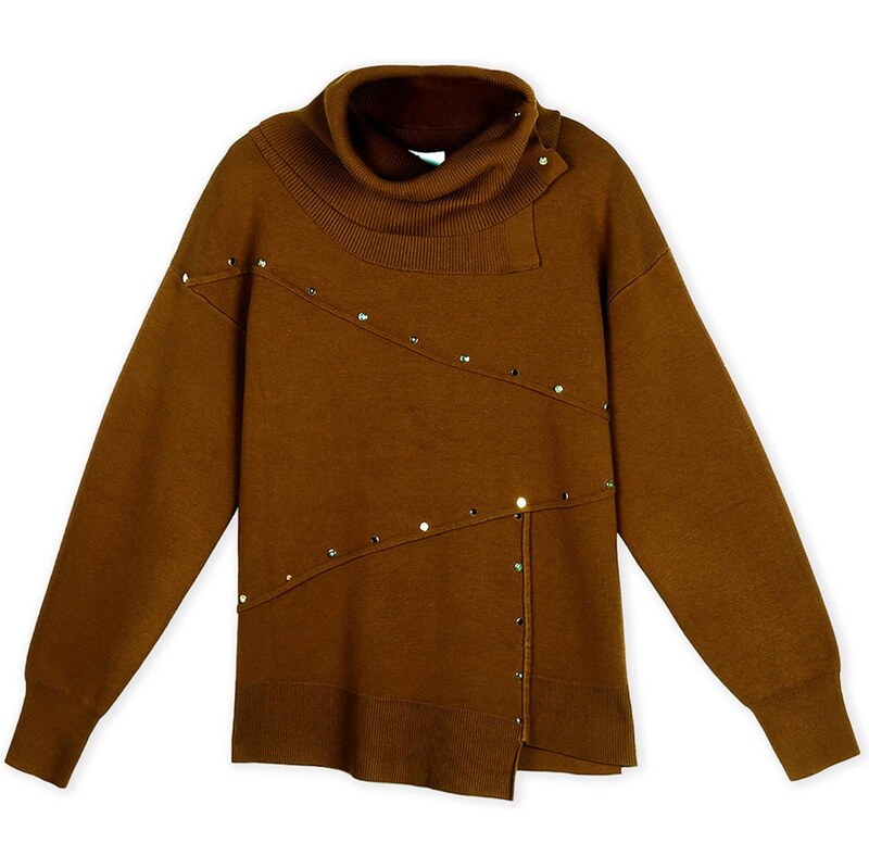 Lola Casademunt Sveter hnedá 65884316