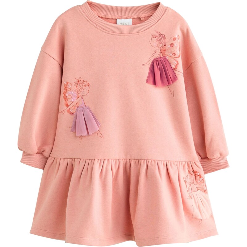 Next Šaty orgovánová / oranžová / pitaya / tmavoružová 65773299