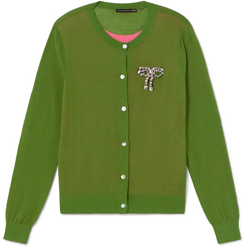 Lola Casademunt Kardigán zelená 65773044