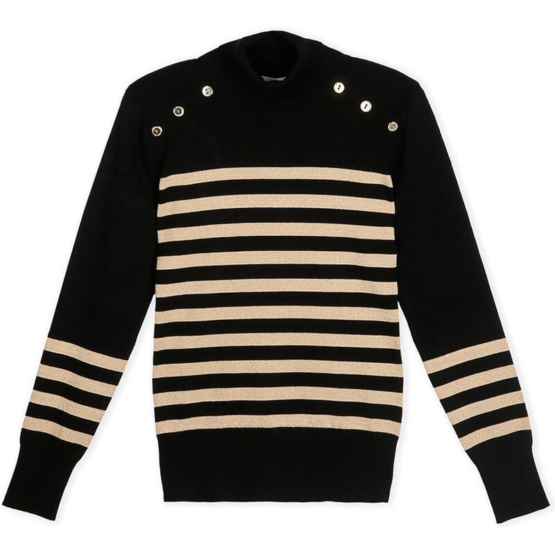 Lola Casademunt Sveter žltá / čierna 65884582