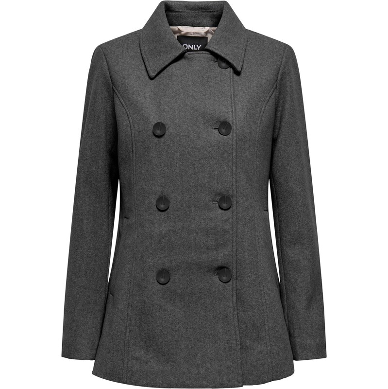 ONLY Prechodný kabát tmavosivá 65774745
