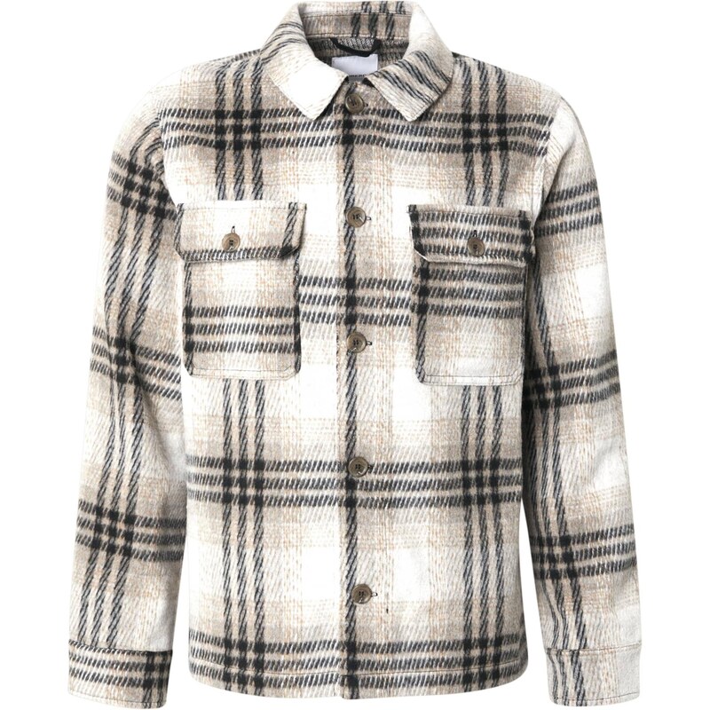 Lindbergh Prechodná bunda tmavobéžová / kamenná / čierna 65906749