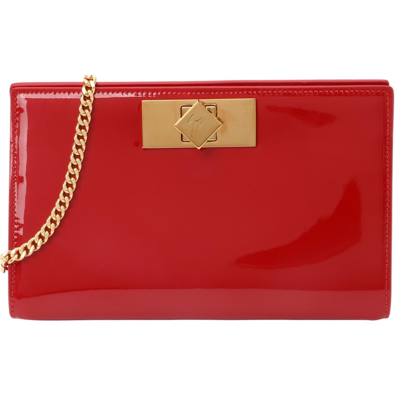 Giuseppe Zanotti Listová kabelka červená 65773423