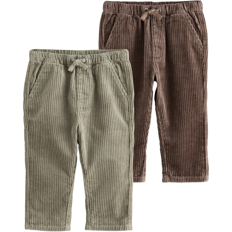 Next Nohavice tmavohnedá / kaki 66201698