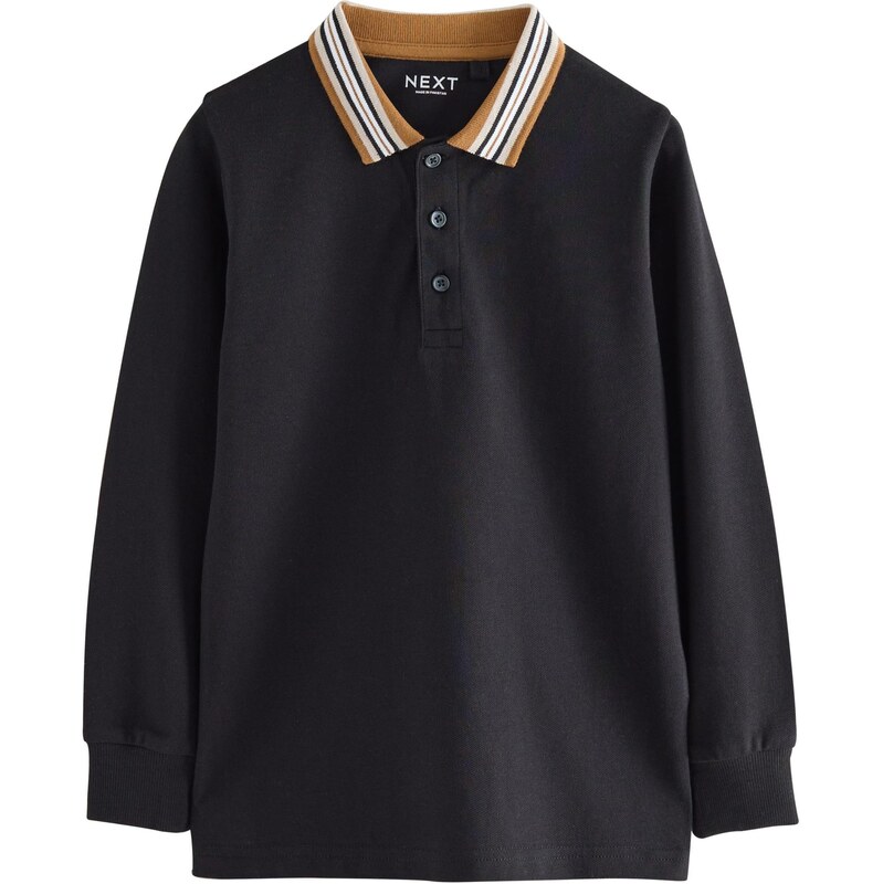 Next Tričko koňaková / čierna / biela 65891700