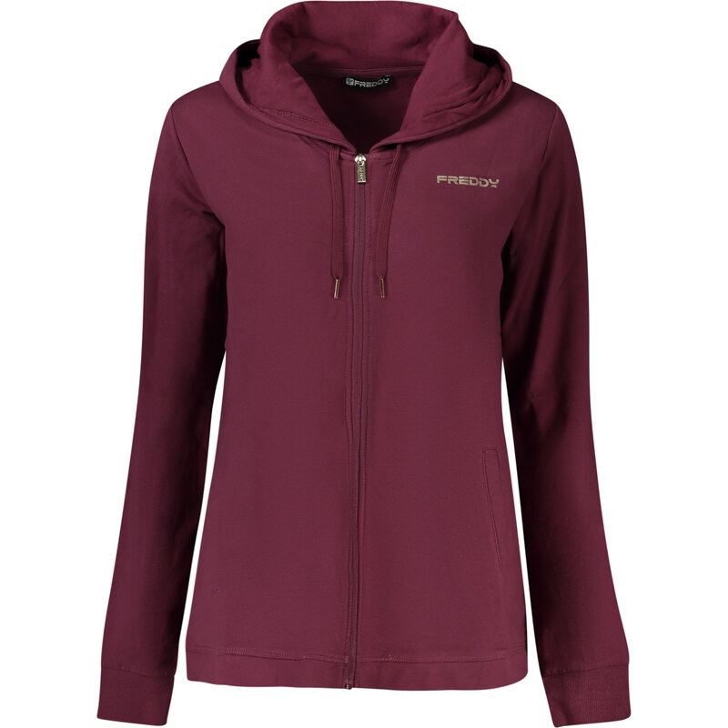 Pohodlná Dámska Mikina so zipsom FREDDY Liana UltraComfy Fialová 66034307