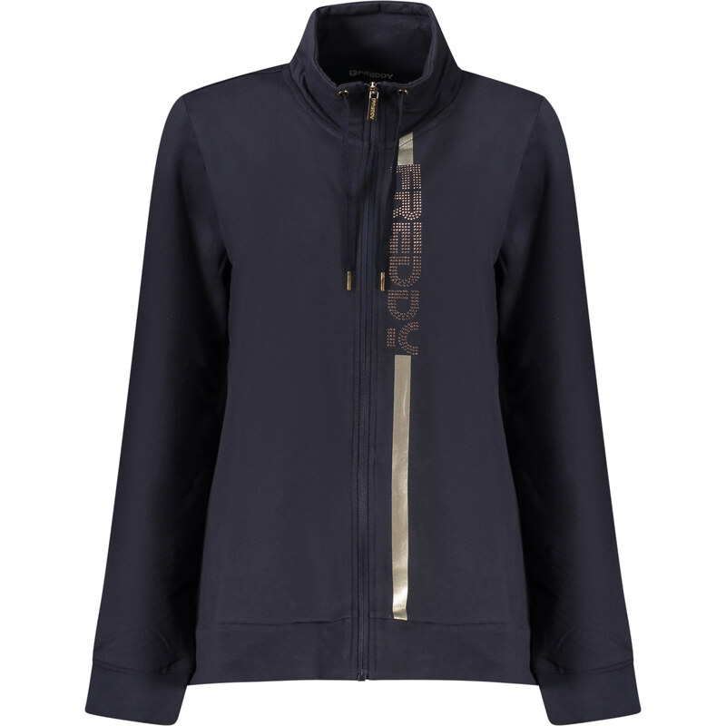 Štýlová Dámska Mikina so zipsom Adriána FREDDY Modrá 66011658