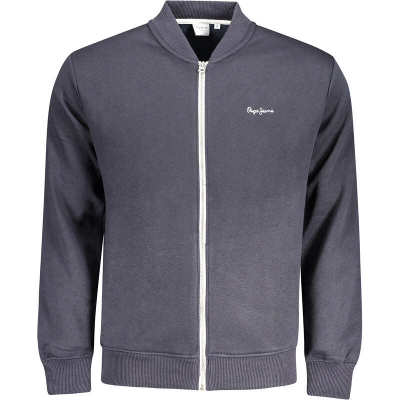 Športová Pánska Mikina so zipsom PEPE JEANS Modrá 66018346