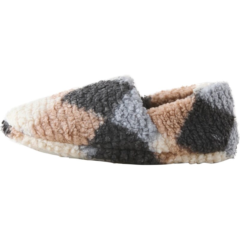 Next Papuče svetlohnedá / sivá / čierna / biela ako vlna 65773708