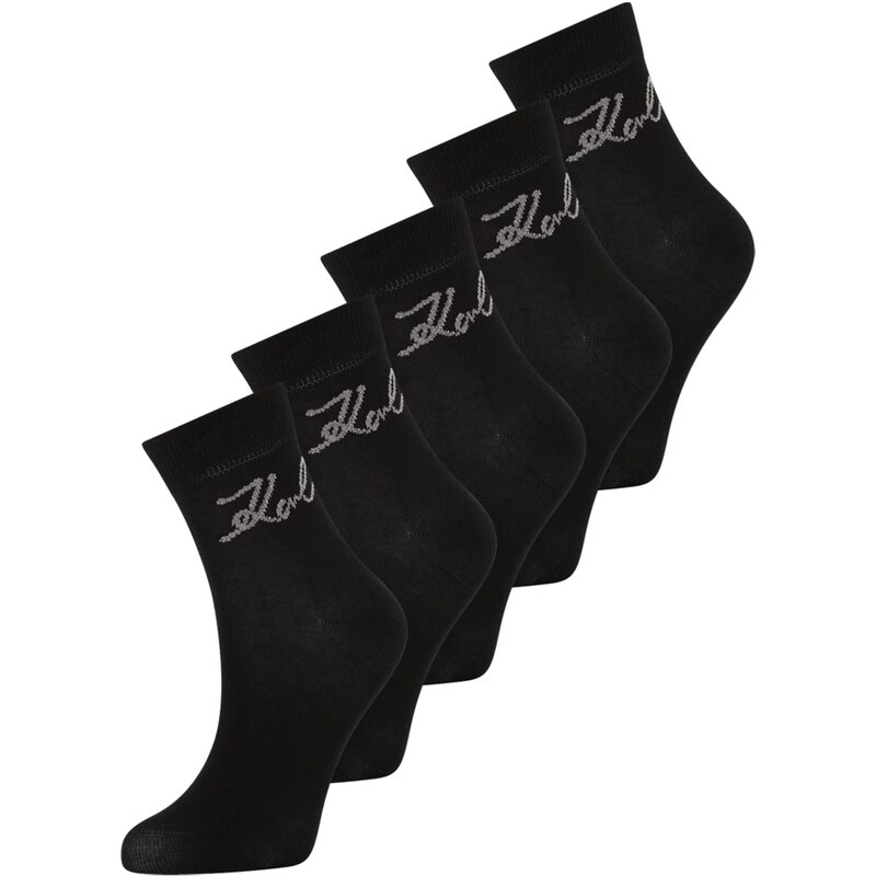 Karl Lagerfeld Ponožky čierna / biela 65893070