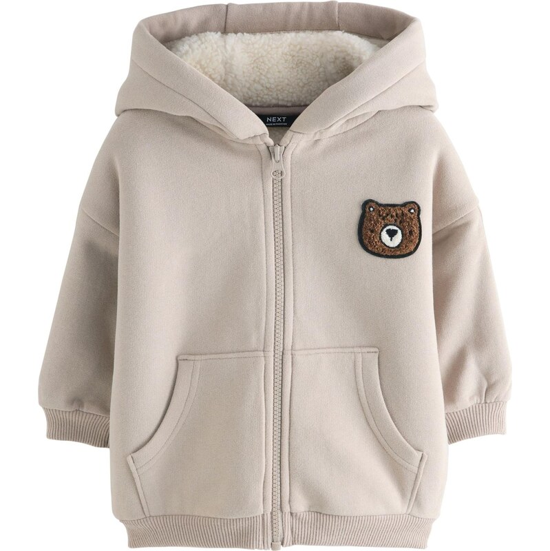 Next Prechodná bunda hnedá / kamenná 65774134