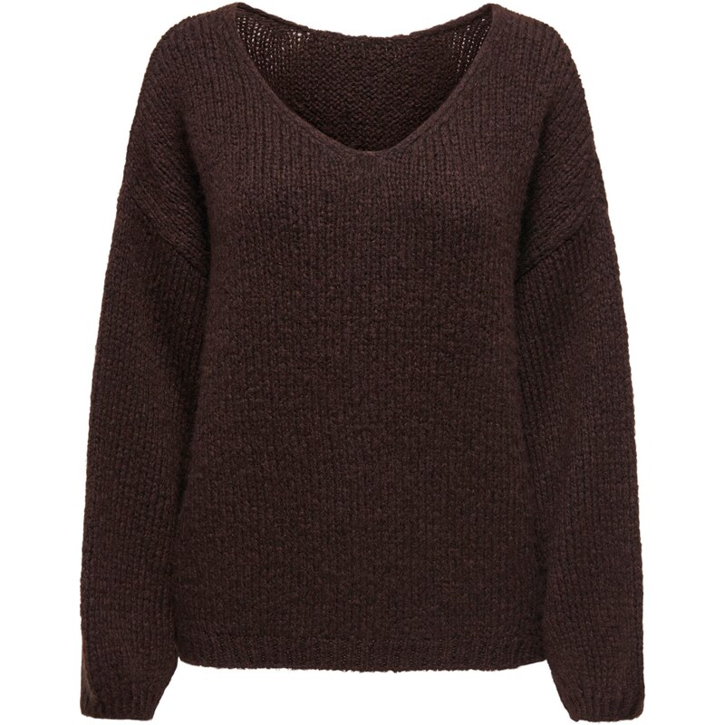 JDY Sveter JDYDinea čokoládová 65774156