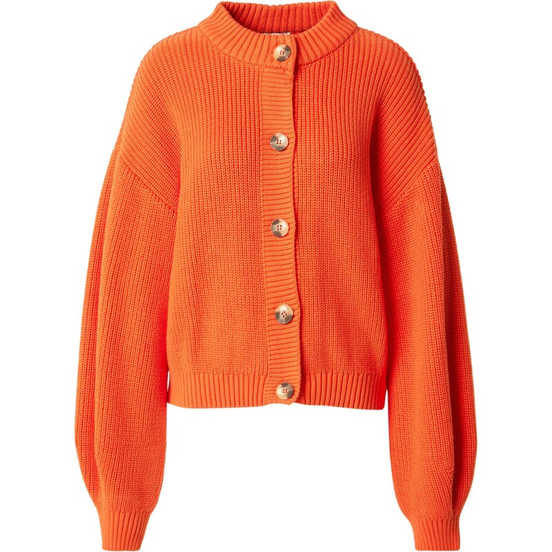 mazine Kardigán oranžovo červená 65895847