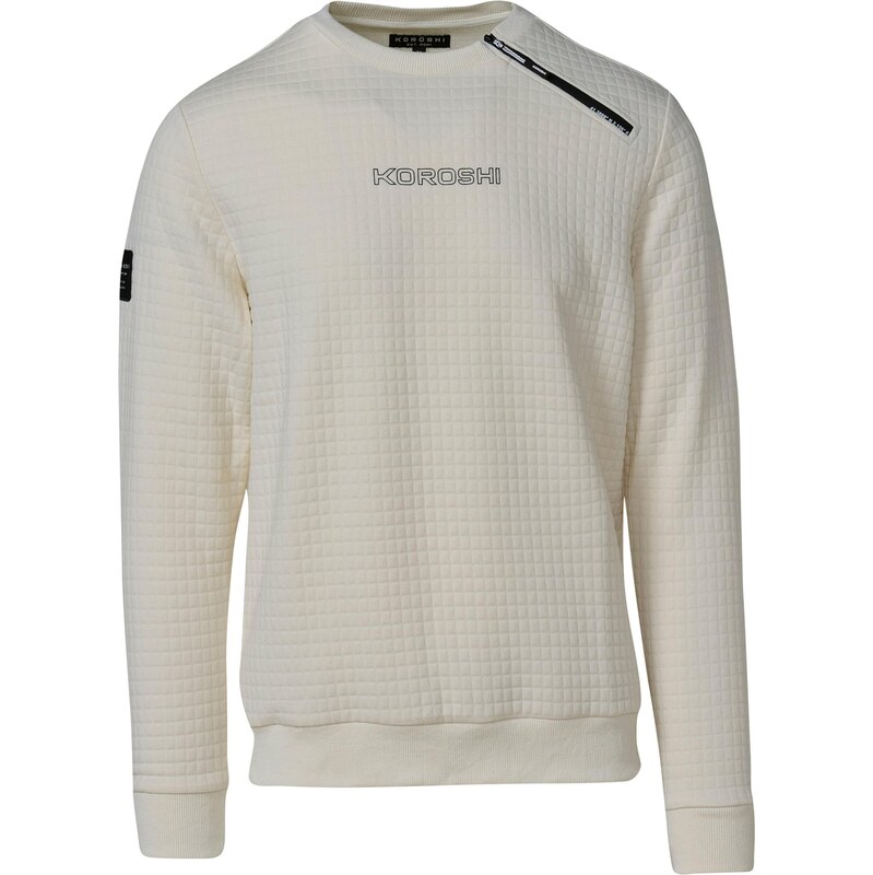 KOROSHI Sveter čierna / šedobiela 65895842