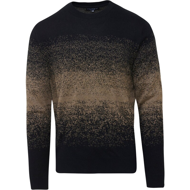 KOROSHI Sveter hnedá / čierna 65895839