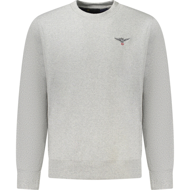 Elegantná Pánska Mikina bez zipsu ACCADEMIA MILITARE Jakub Šedá 66076795