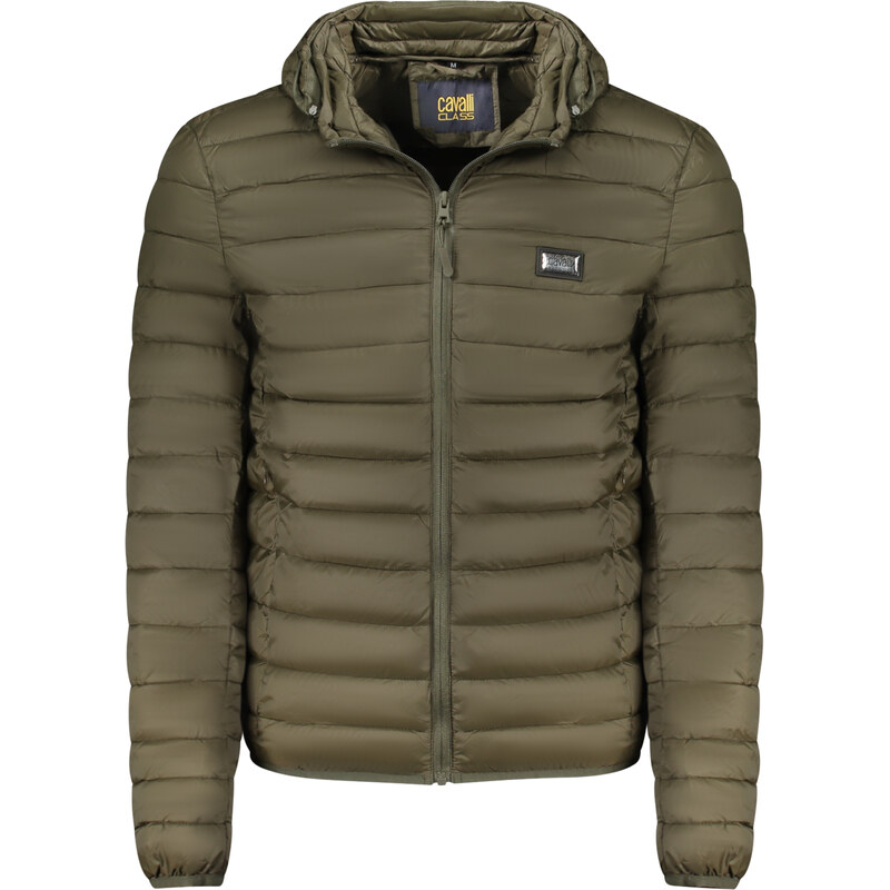 Kvalitná Pánska Zimná Bunda CAVALLI CLASS Cavallos Zelená 66023832