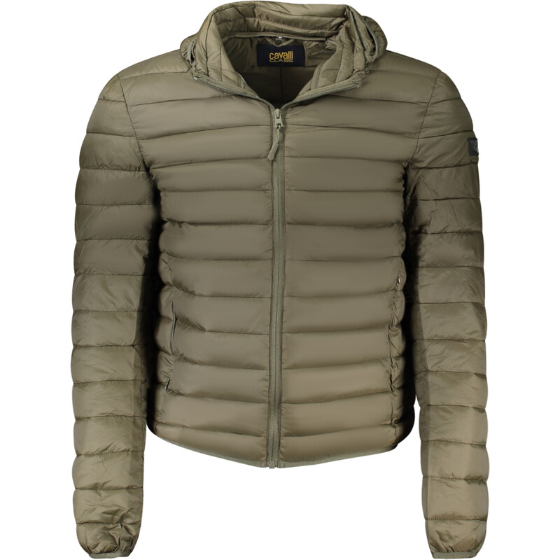 Kvalitná Pánska Zimná Bunda CAVALLI CLASS Zelená 66033697