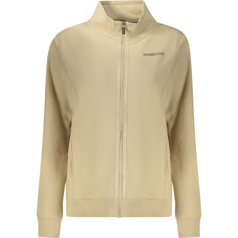 Elegantná Dámska Mikina so zipsom FREDDY Bežová 66034316