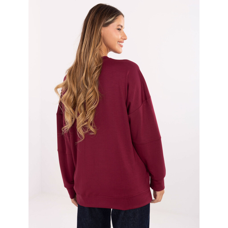 RELEVANCE Blouse-RV-BZ-A906.59-burgundy 65774289