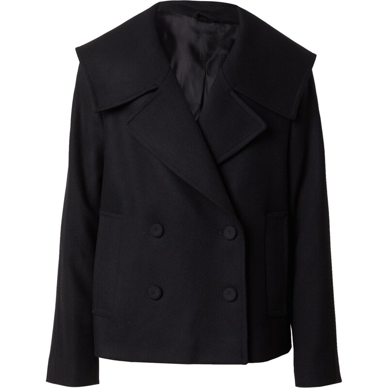 & Other Stories Prechodný kabát čierna 66026961