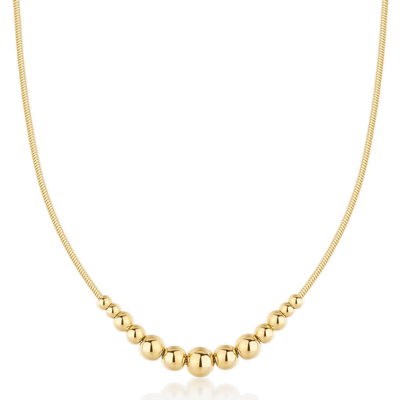 Brosway Pozlátený náhrdelník s korálkami Perfect BPC06 66588491